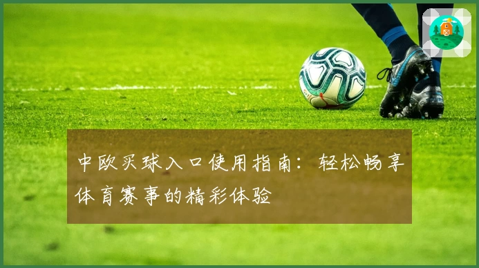 中欧买球入口使用指南：轻松畅享体育赛事的精彩体验